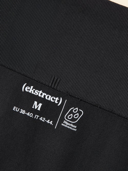 Legging de desporto em rib sem costuras - (ekstract) - Kiabi