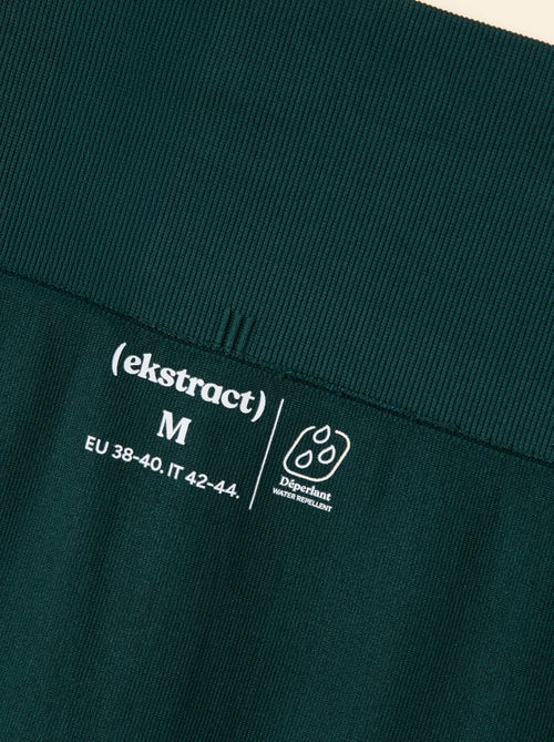 Legging de desporto em rib sem costuras - (ekstract) - Kiabi