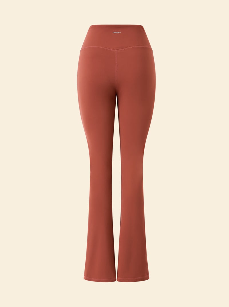 Legging de desporto flare - (ekstract) Castanho - Kiabi