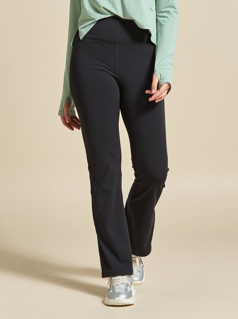 Legging de desporto flare - (ekstract) Preto - Kiabi