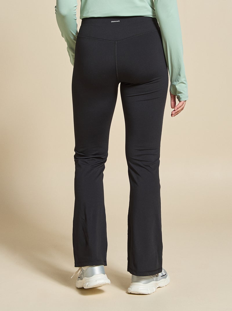 Legging de desporto flare - (ekstract) Preto - Kiabi