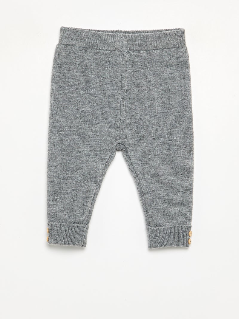 Legging de malha Preto - Kiabi