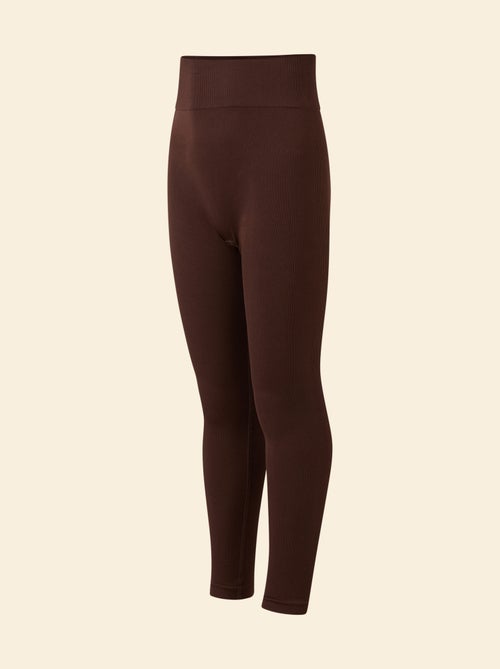 Legging desportiva canelada - (ekstract) - Kiabi