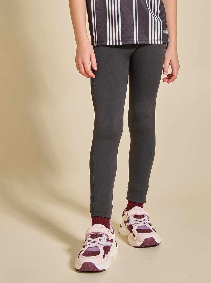 Legging desportiva canelada - (ekstract) Preto - Kiabi