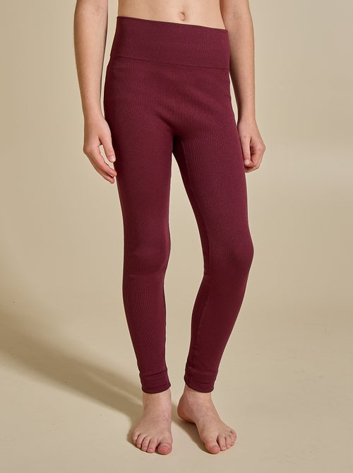 Legging desportiva canelada - (ekstract) - Kiabi Legging desportiva canelada - (ekstract) - Kiabi