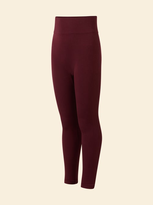 Legging desportiva canelada - (ekstract) - Kiabi Legging desportiva canelada - (ekstract) - Kiabi