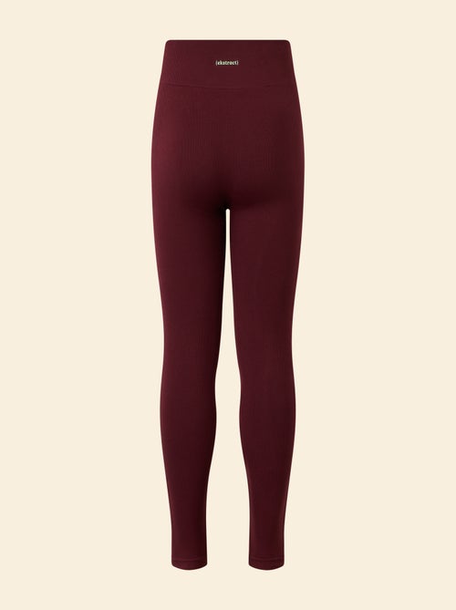Legging desportiva canelada - (ekstract) - Kiabi Legging desportiva canelada - (ekstract) - Kiabi
