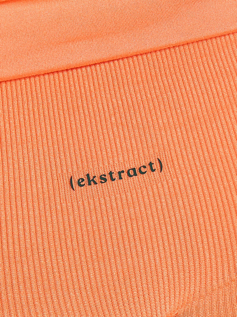Legging desportiva modeladora - (ekstract) Laranja - Kiabi