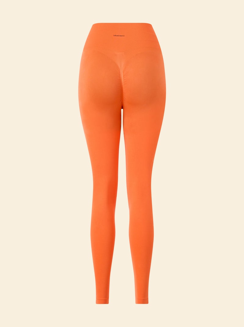 Legging desportiva modeladora - (ekstract) Laranja - Kiabi