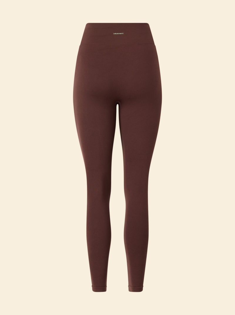 Legging desportivo canelado - (ekstract) Castanho - Kiabi