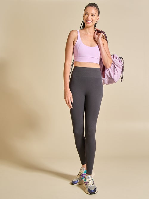 Legging desportivo canelado - (ekstract) - Kiabi Legging desportivo canelado - (ekstract) - Kiabi