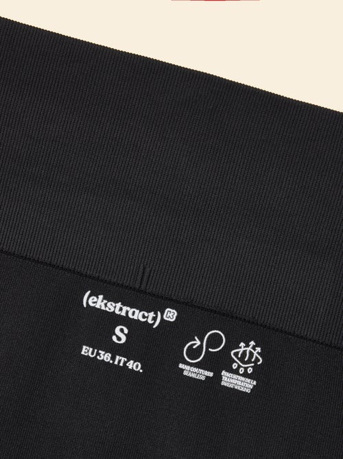 Legging desportivo canelado - (ekstract) - Kiabi Legging desportivo canelado - (ekstract) - Kiabi