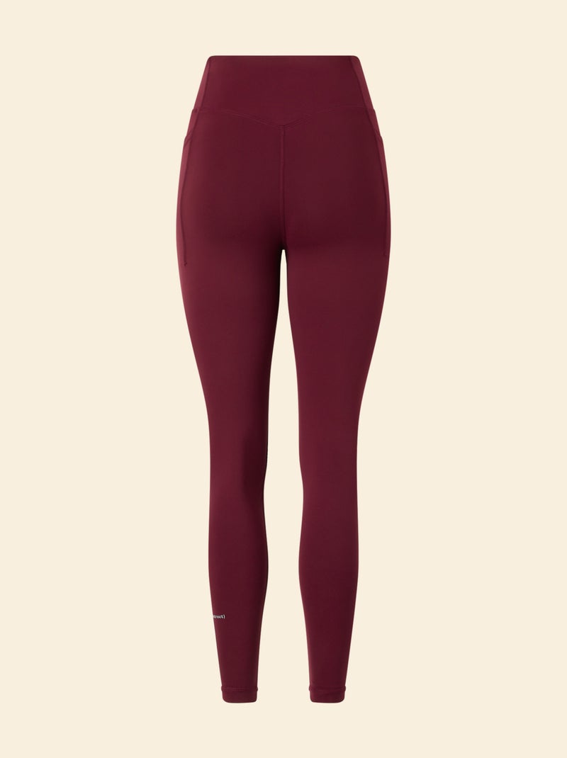 Legging desportivo com bolsos - (ekstract) Bordeaux - Kiabi
