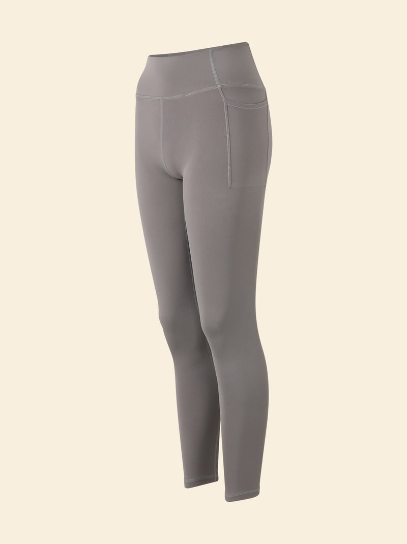 Legging desportivo com bolsos - (ekstract) Cinza - Kiabi