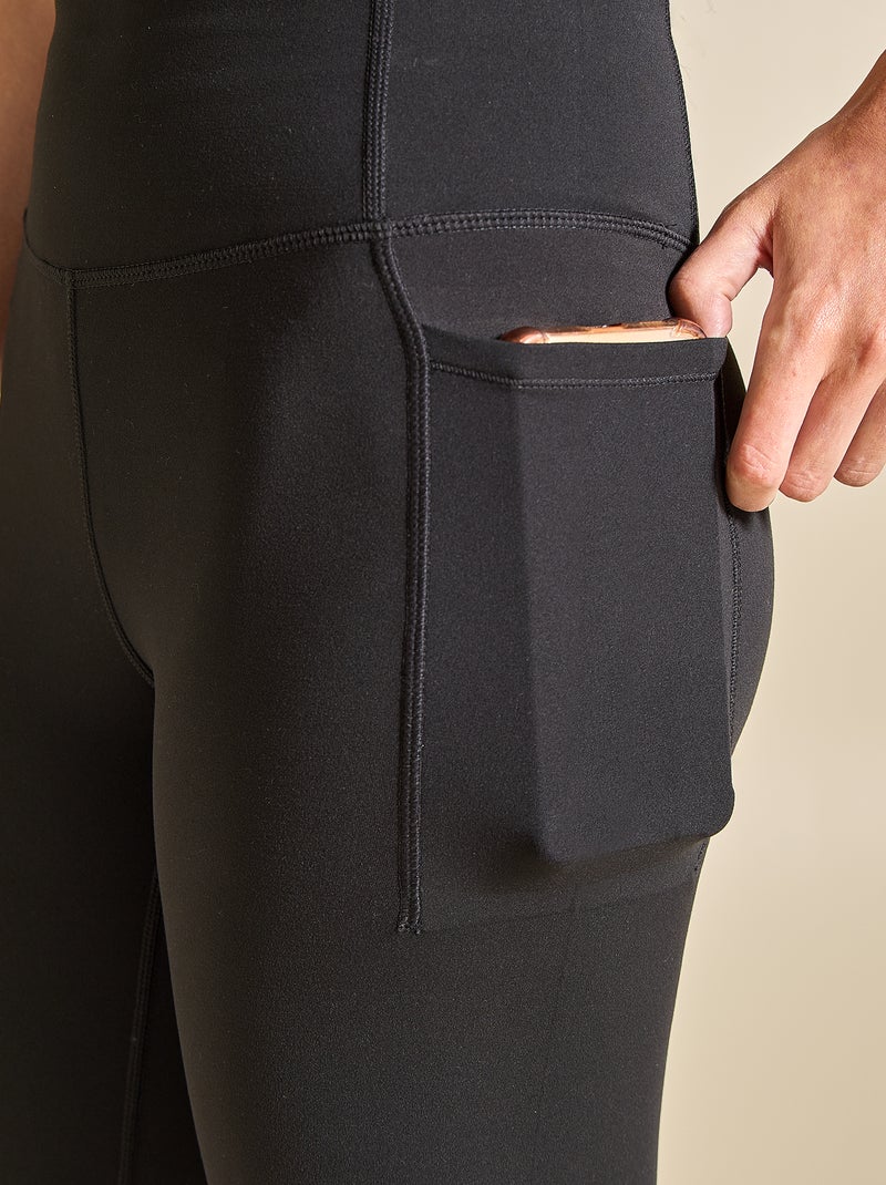 Legging desportivo com bolsos - (ekstract) Preto - Kiabi