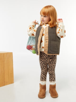 Legging em malha compacta