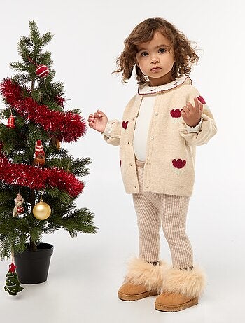 Legging em malha compacta