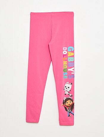 Legging estampado em algodão 'Gabby's dollhouse'