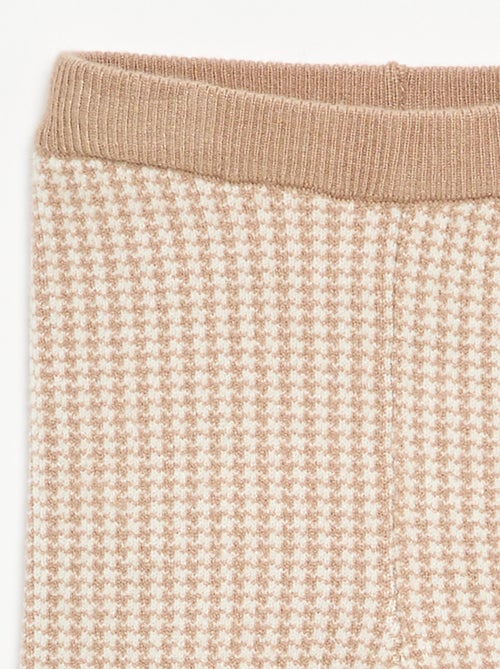 Legging estampado em malha compacta - Kiabi