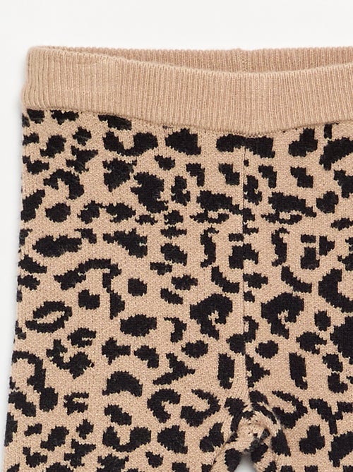Legging estampado em malha compacta - Kiabi