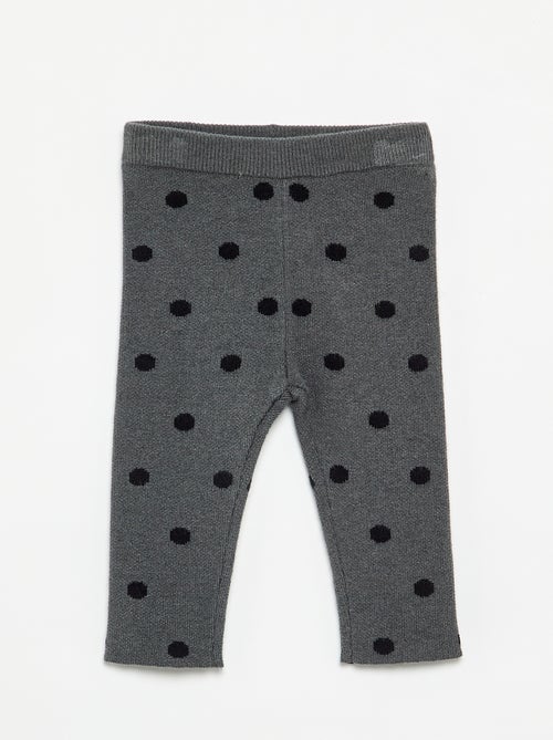 Legging estampado em malha compacta - Kiabi