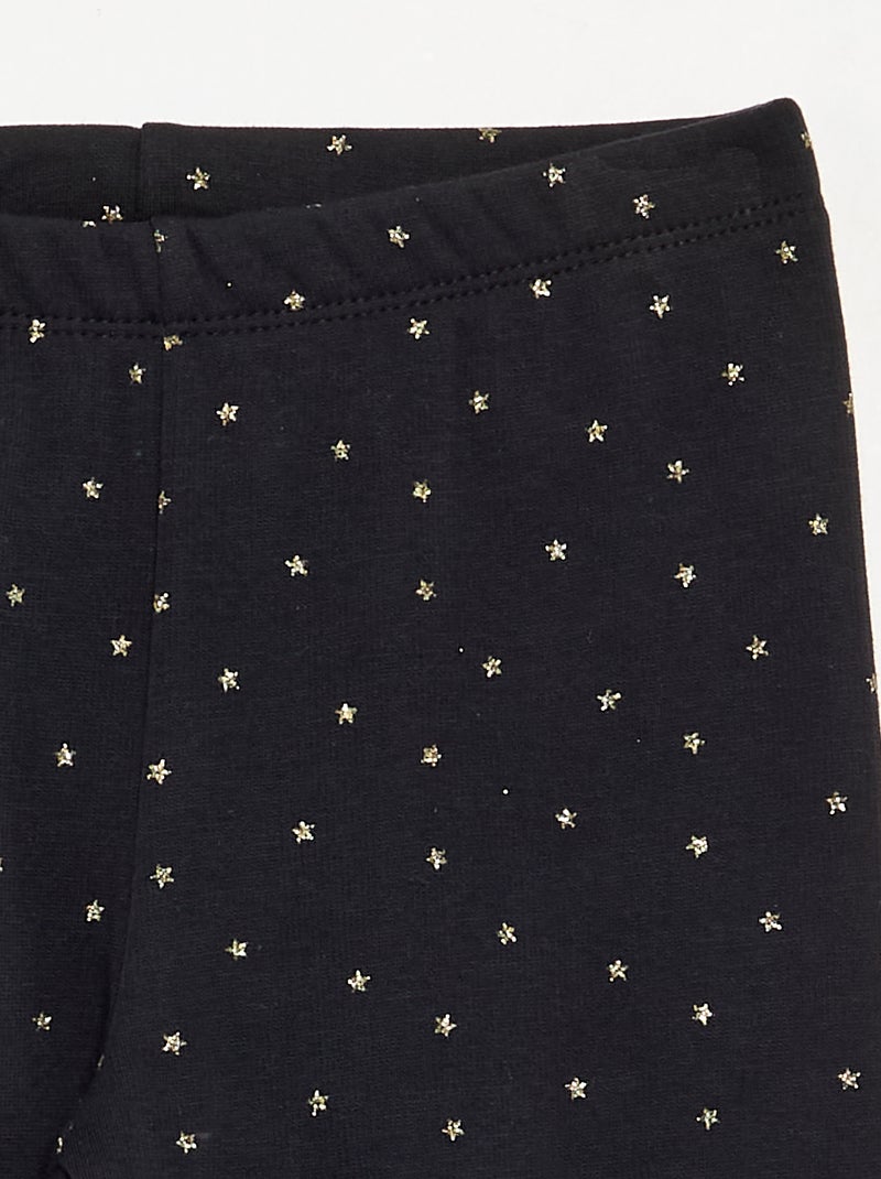 Legging estampado Preto - Kiabi
