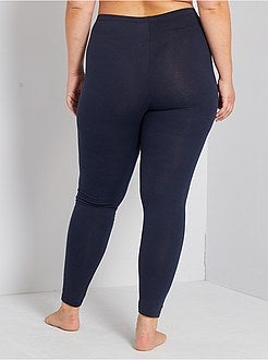 Legging longo algodão strech - Kiabi
