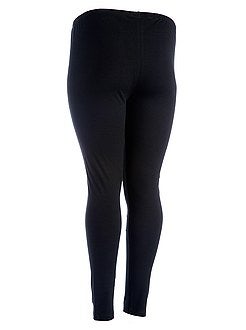Legging longo algodão strech - Kiabi
