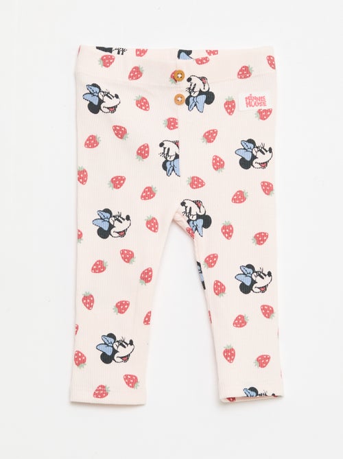 Legging 'Minnie' 'Disney' canelado - Kiabi