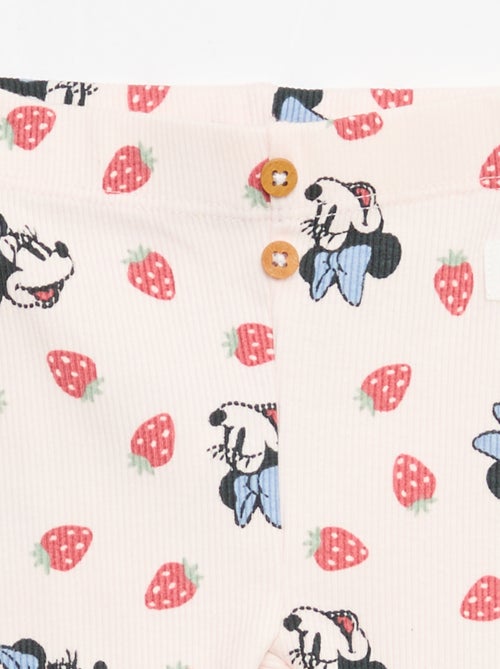 Legging 'Minnie' 'Disney' canelado - Kiabi
