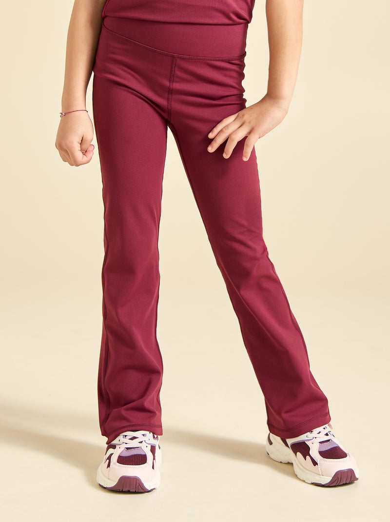 Legging multidesporto (ekstract) Vermelho - Kiabi