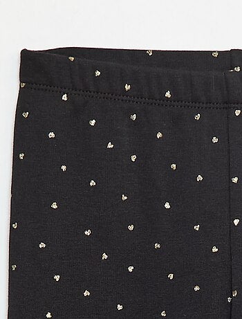 Legging quente estampado com interior em veludo
