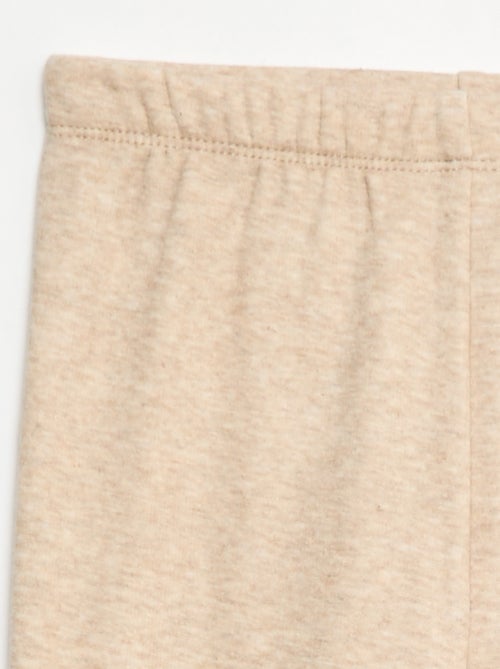 Legging quente interior em veludo - Kiabi