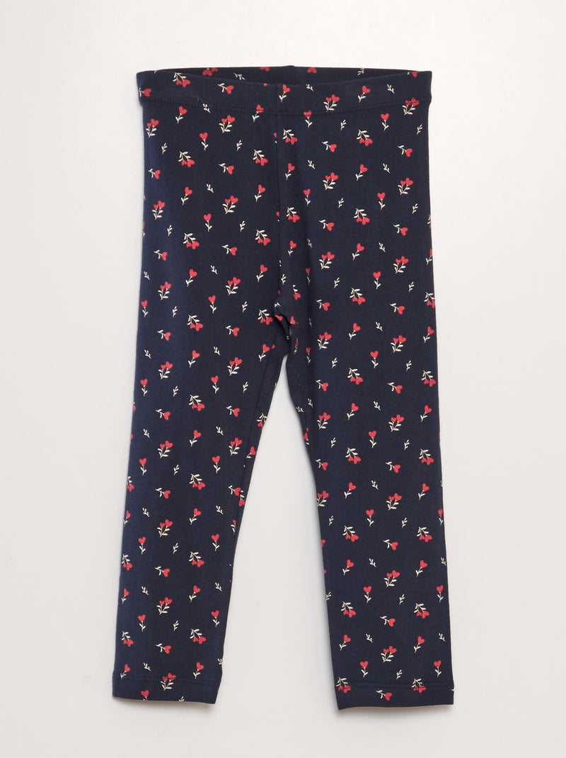 Leggings 3/4 AZUL - Kiabi