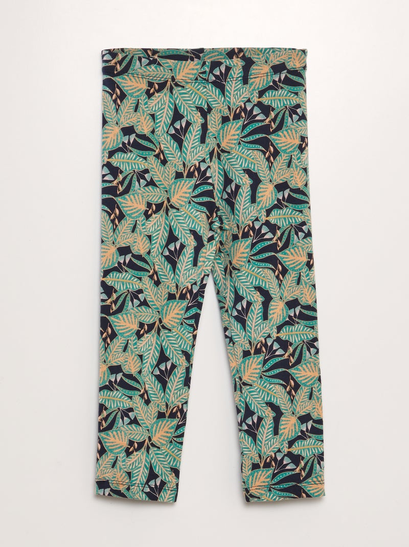 Leggings 3/4 AZUL - Kiabi