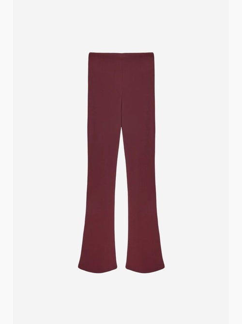 Leggings à boca de sino de cintura subida com detalhe de botões dilvin - Kiabi Leggings à boca de sino de cintura subida com detalhe de botões dilvin - Kiabi
