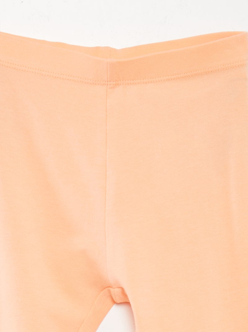 Leggings abaixo do joelho LARANJA - Kiabi
