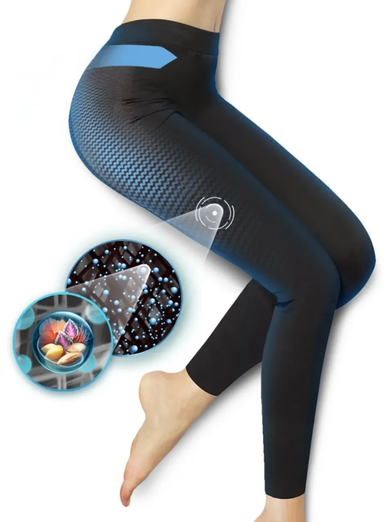Leggings adelgaçantes de noite Preto - Kiabi