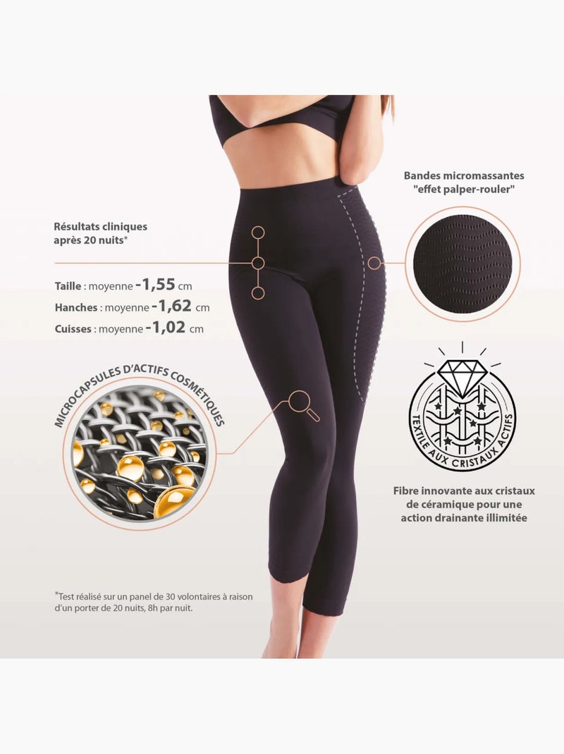 Leggings adelgaçantes de noite Preto - Kiabi
