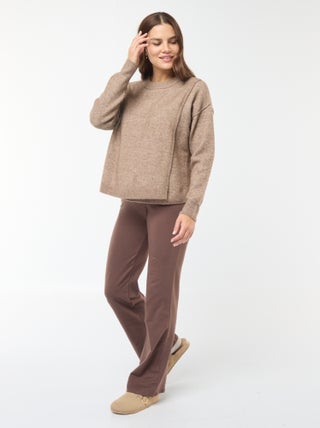 Leggings bootcut de grávida