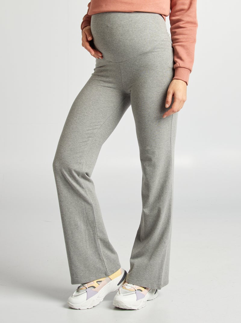 Leggings bootcut de grávida CINZA - Kiabi
