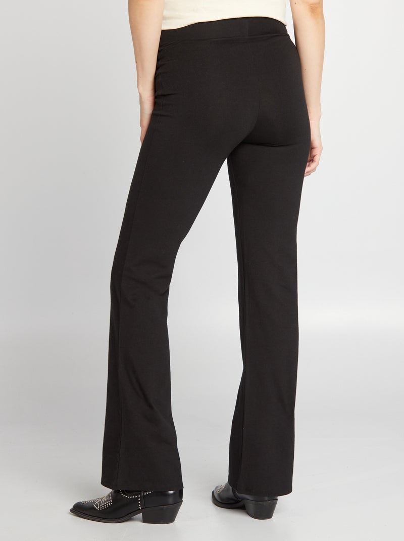 Leggings bootcut de grávida Preto - Kiabi