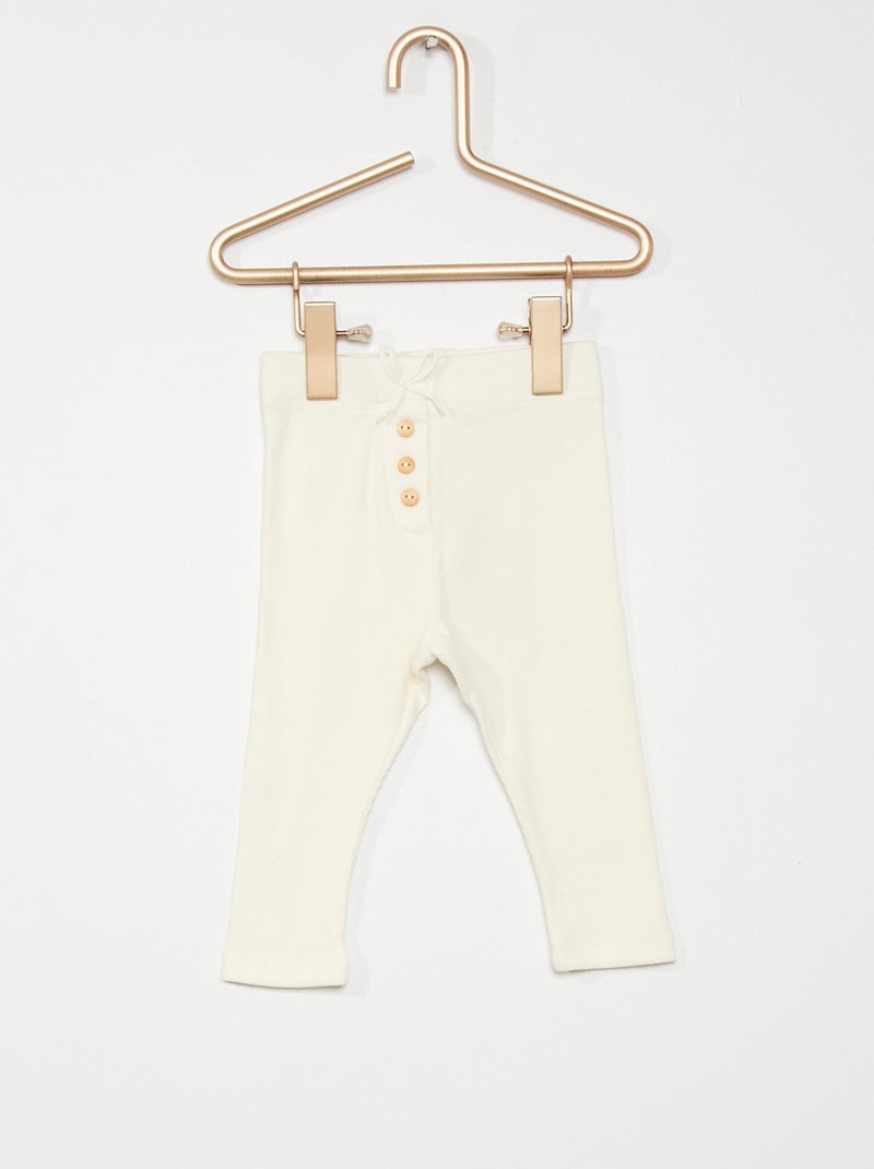 Leggings Branco - Kiabi