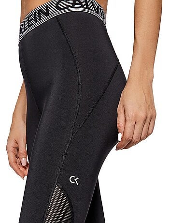 Leggings Calvin Klein Pretos para Mulher 00GWF1L602
