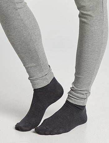Leggings caneladas de grávida