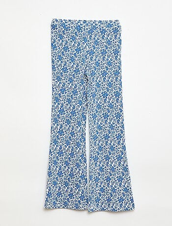 Leggings Canelados com Estampado