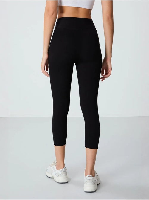 Leggings capri de cintura subida tommy - Kiabi