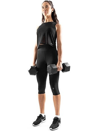 Leggings capri de treino para mulher