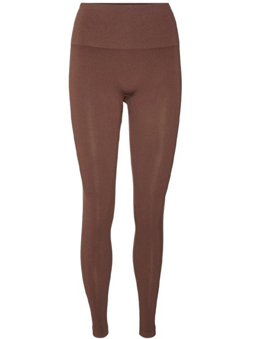 Leggings Castanhos de Mulher Vero Moda Silla - Kiabi Leggings Castanhos de Mulher Vero Moda Silla - Kiabi