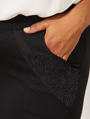 Leggings com bolsos brilhantes - Kiabi